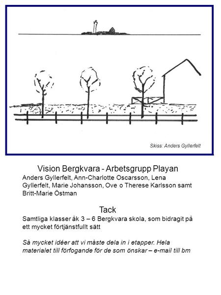 Vision Bergkvara - Arbetsgrupp Playan