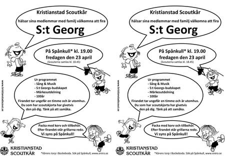 S:t Georg S:t Georg Kristianstad Scoutkår Kristianstad Scoutkår