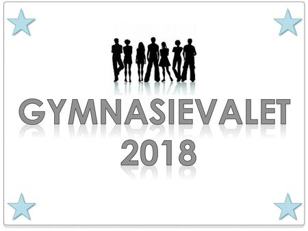 GYMNASIEVALET 2018.