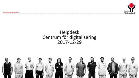 Helpdesk Centrum för digitalisering