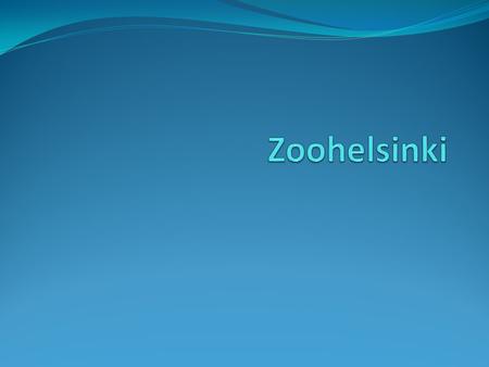 Sidan Meningen göra en hemsida för företaget Zoohelsinki. P.g.a. Materialets brist så enkel sida som möjligt Fick ide från vertaaverkkoja och nikebetterworld.