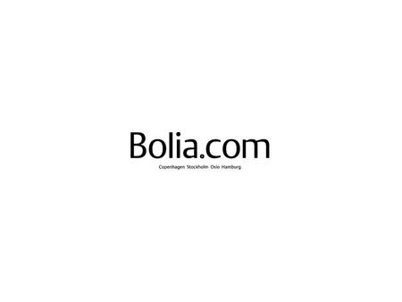 Bakgrund Internetworld.se har sammanställt Sveriges 100 bästa sajter. År 2003 rankades Bolia.com på plats 70 med motiveringen ”Skitsnygga möbler till.
