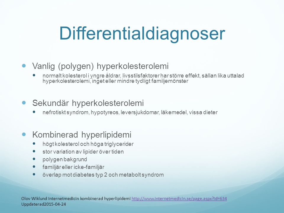 Differentialdiagnoser