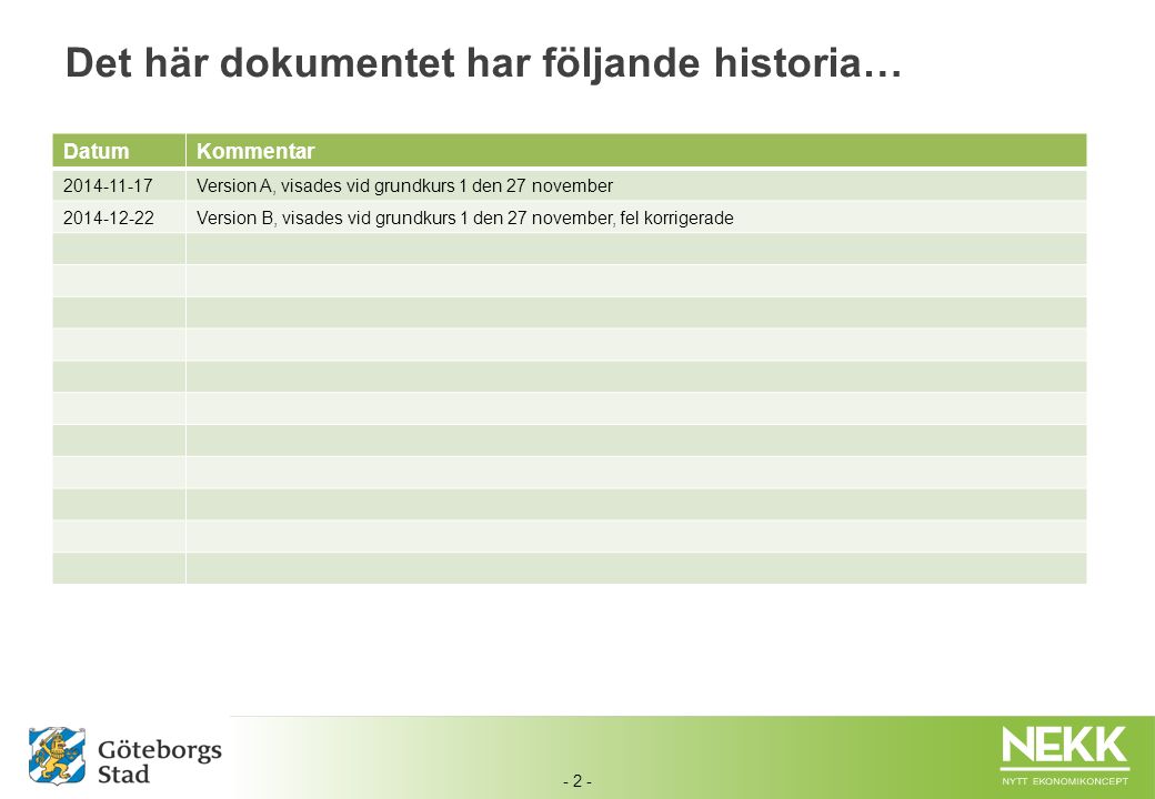 Utbildningsmaterial Modell Och Process I Agresso Ppt Ladda Ner