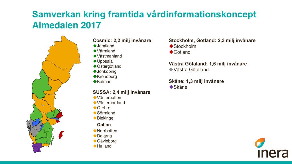 Samverkan kring framtida vårdinformationskoncept Almedalen 2017