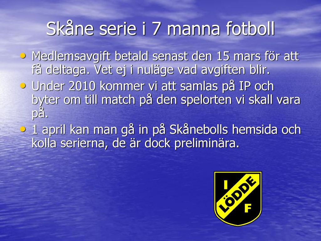 Skåne serie i 7 manna fotboll