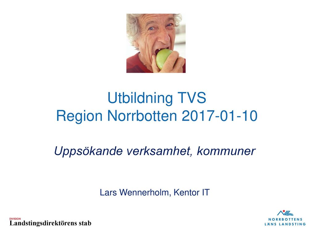 Utbildning TVS Region Norrbotten