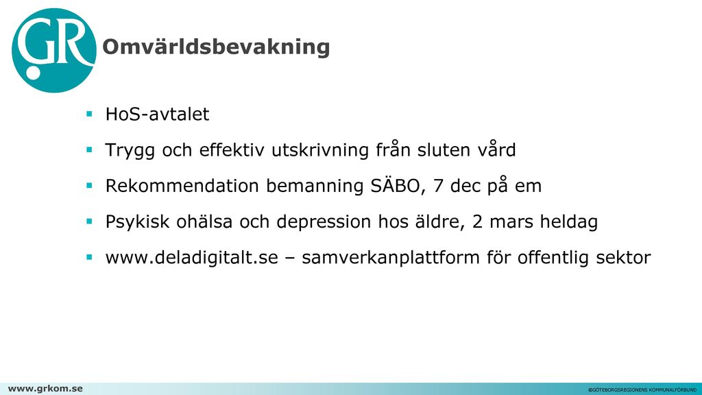 Äldreomsorgs/Hälso- Och Sjukvårdschefsnätverket - Ppt Ladda Ner