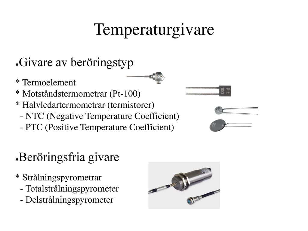 Temperaturgivare