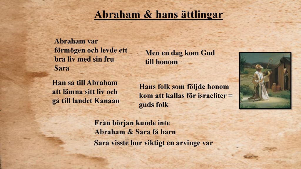 Abraham & hans ättlingar