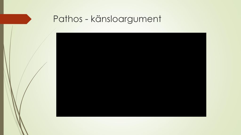 Pathos - känsloargument