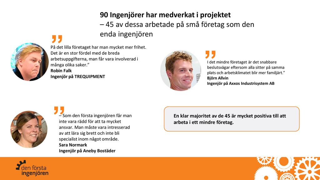 Presentation Av Pilotprojektet Den Första Ingenjören Resultatet Ppt Ladda Ner