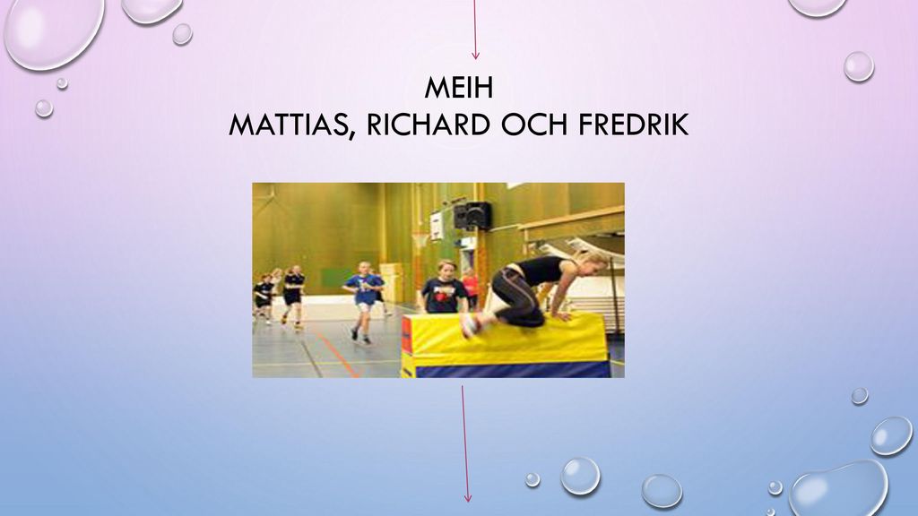 Meih Mattias, Richard och Fredrik