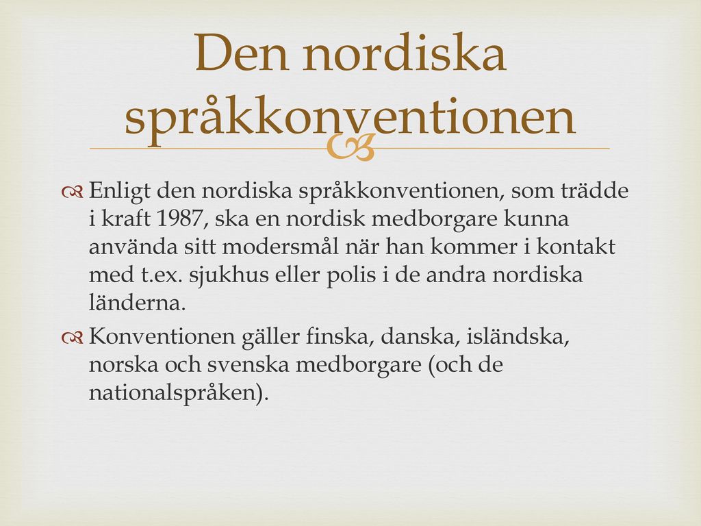 Den nordiska språkkonventionen