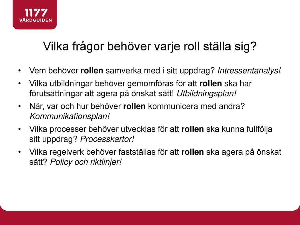 Utbildningplanering Och Förvaltningsorganisation Administrativa Roller ...