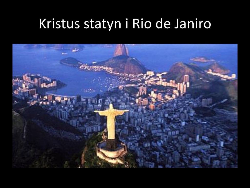 Kristus statyn i Rio de Janiro