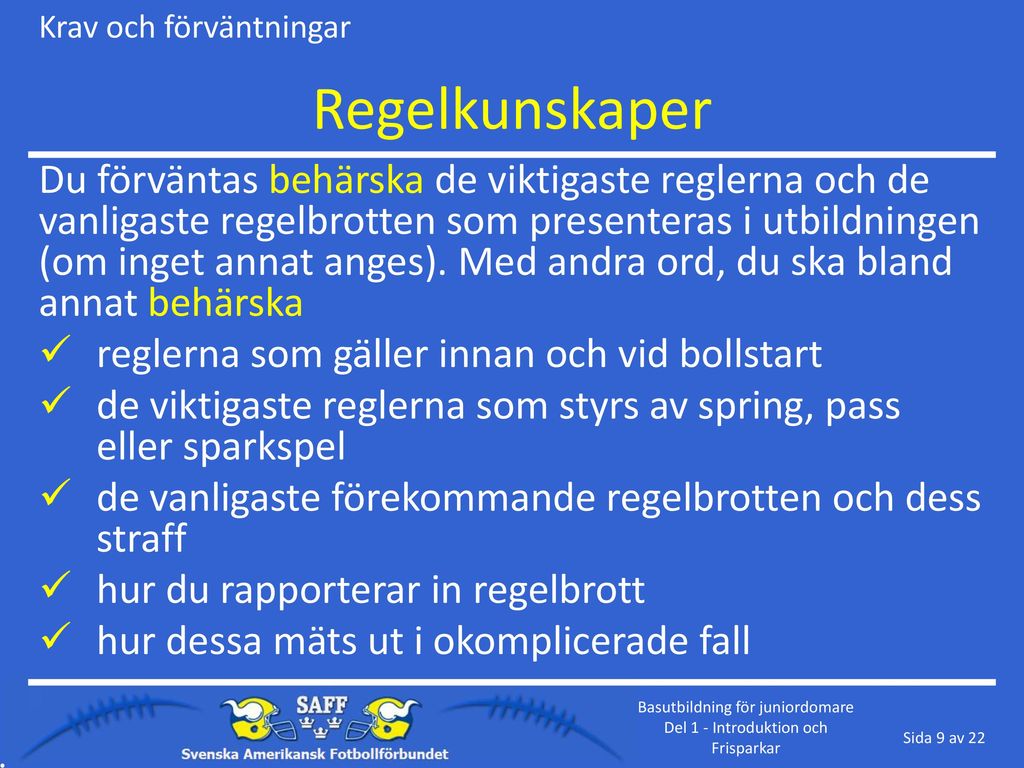 Introduktion Och Frisparkar - Ppt Ladda Ner