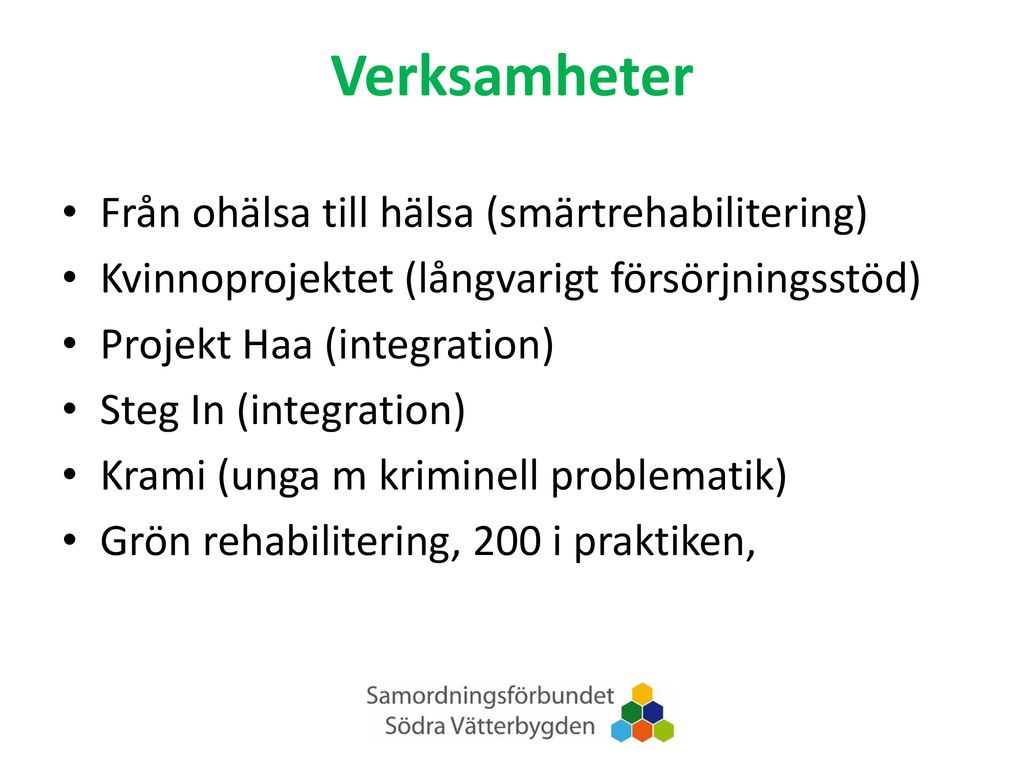 10 års Samverkan I Jönköping Med Omnejd Ger Resultat! Välkommen! - Ppt ...