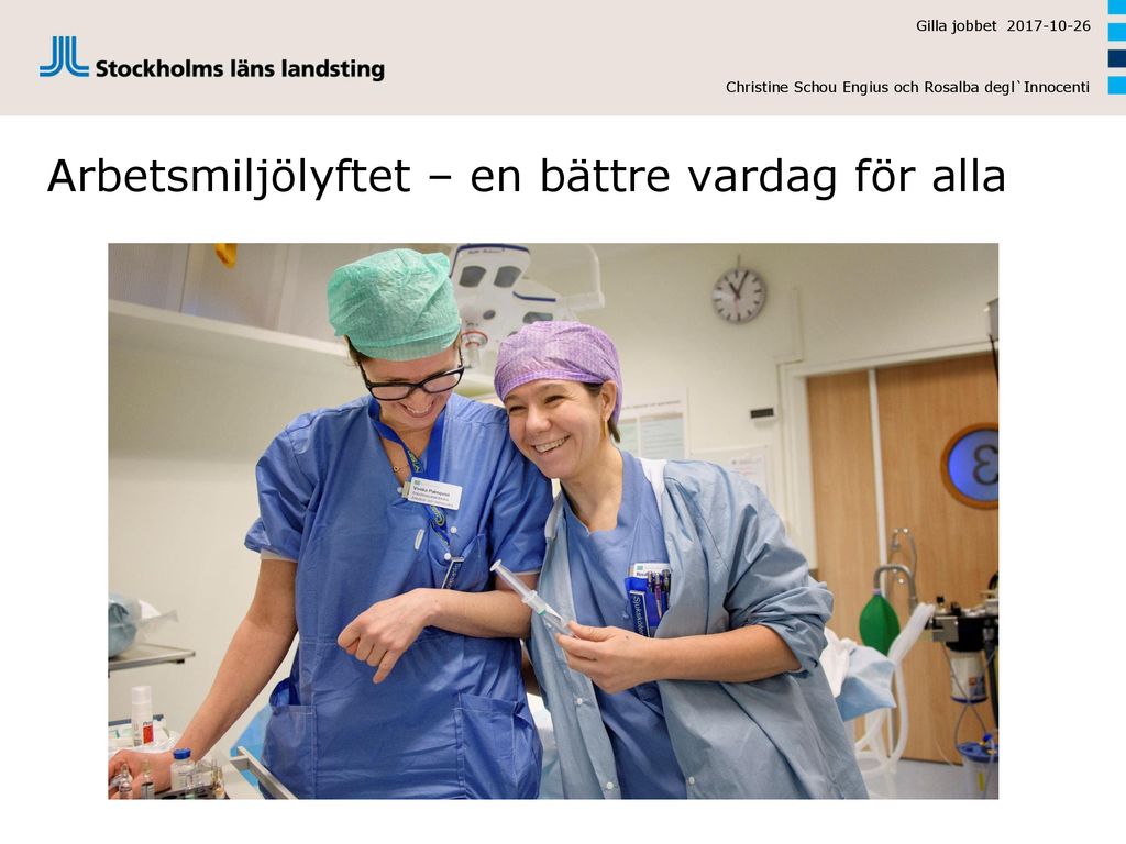 Arbetsmiljölyftet – En Bättre Vardag För Alla - Ppt Ladda Ner