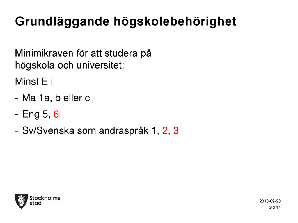 GYMNASIEINFORMATION ÅSÖ GRUNDSKOLA Ppt Ladda Ner