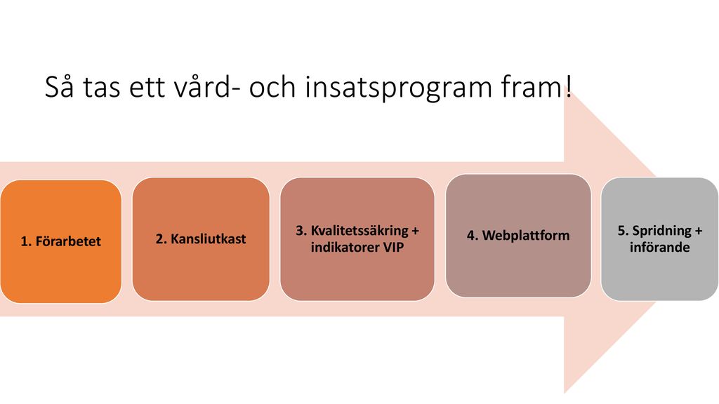 Framtagande Av Vård Och Insatsprogram VIP Schizofreni - Ppt Ladda Ner