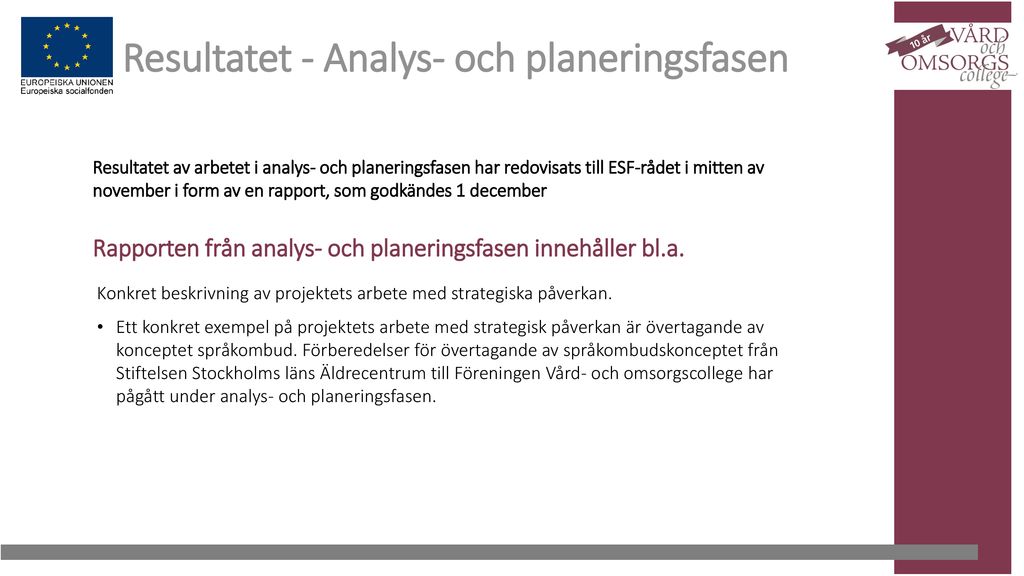 Fokus Yrkesutbildning VO - Ppt Ladda Ner