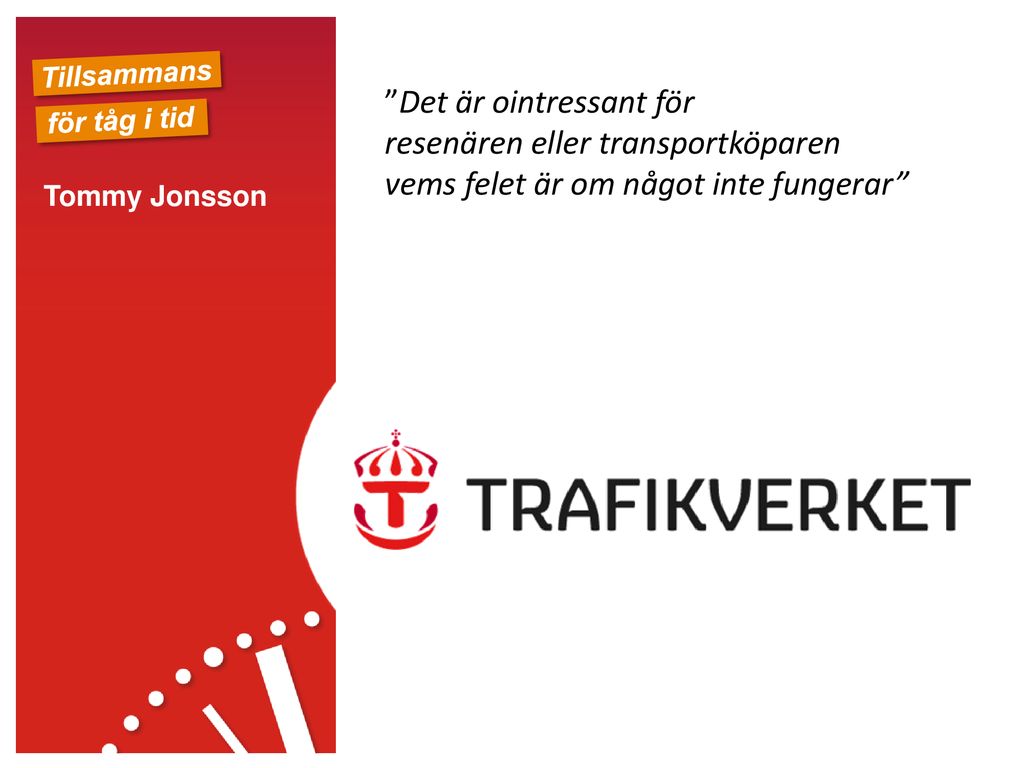 ”Det är Ointressant För Resenären Eller Transportköparen - Ppt Ladda Ner