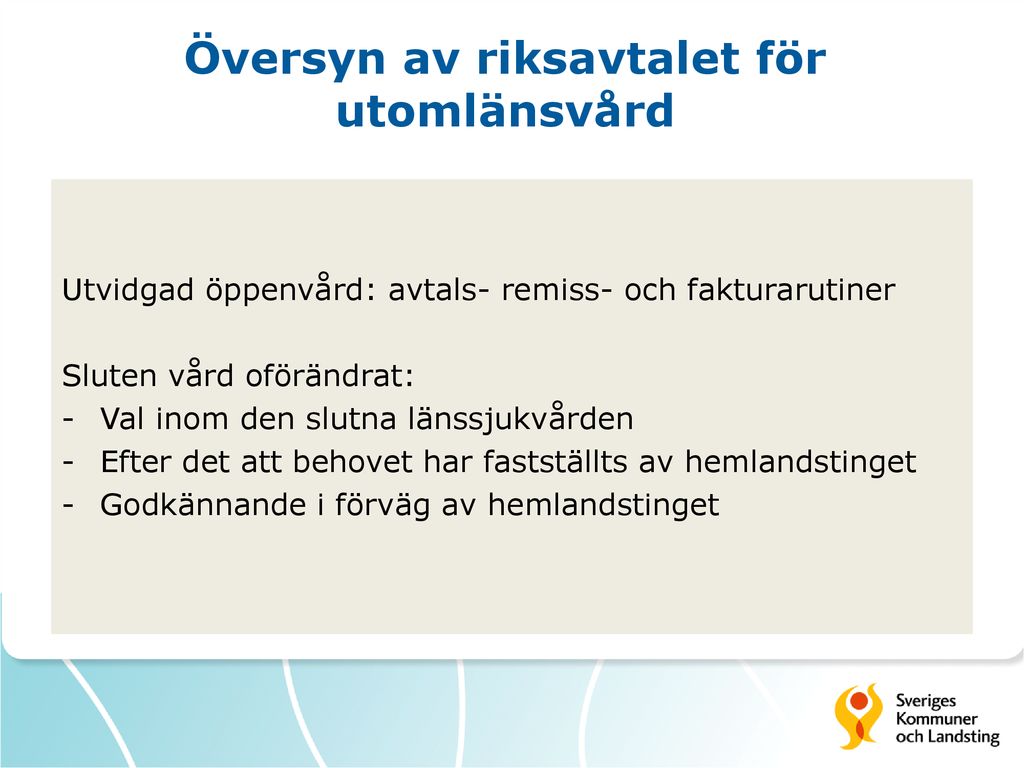 Patientlagen För Att Stödja Medlemmarna I Genomförandet Av Patientlagen ...