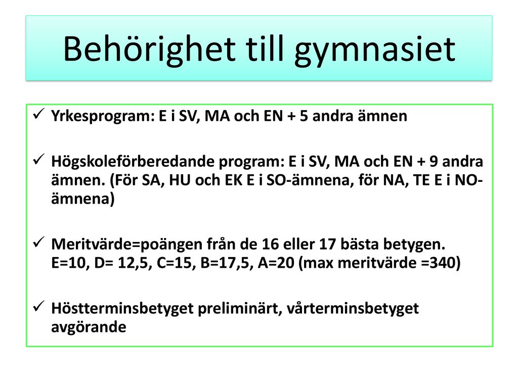 Studie- Och Yrkesvägledare (SYV) : - Ppt Ladda Ner