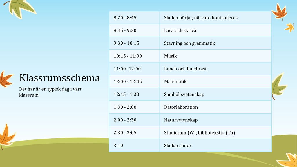 Välkomna! Lärarens Namn. - Ppt Ladda Ner