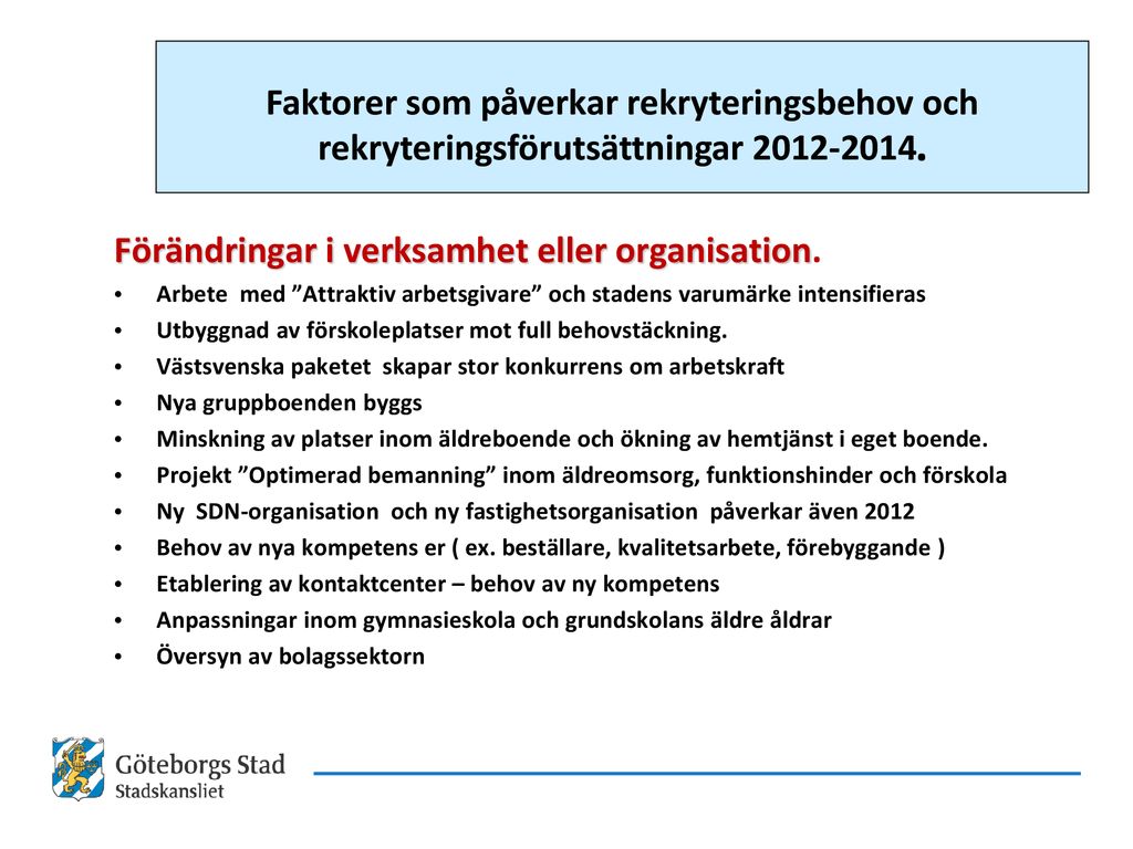 Demografisk Utveckling. (Nya Prognoser Kommer I Februari 2012) - Ppt ...