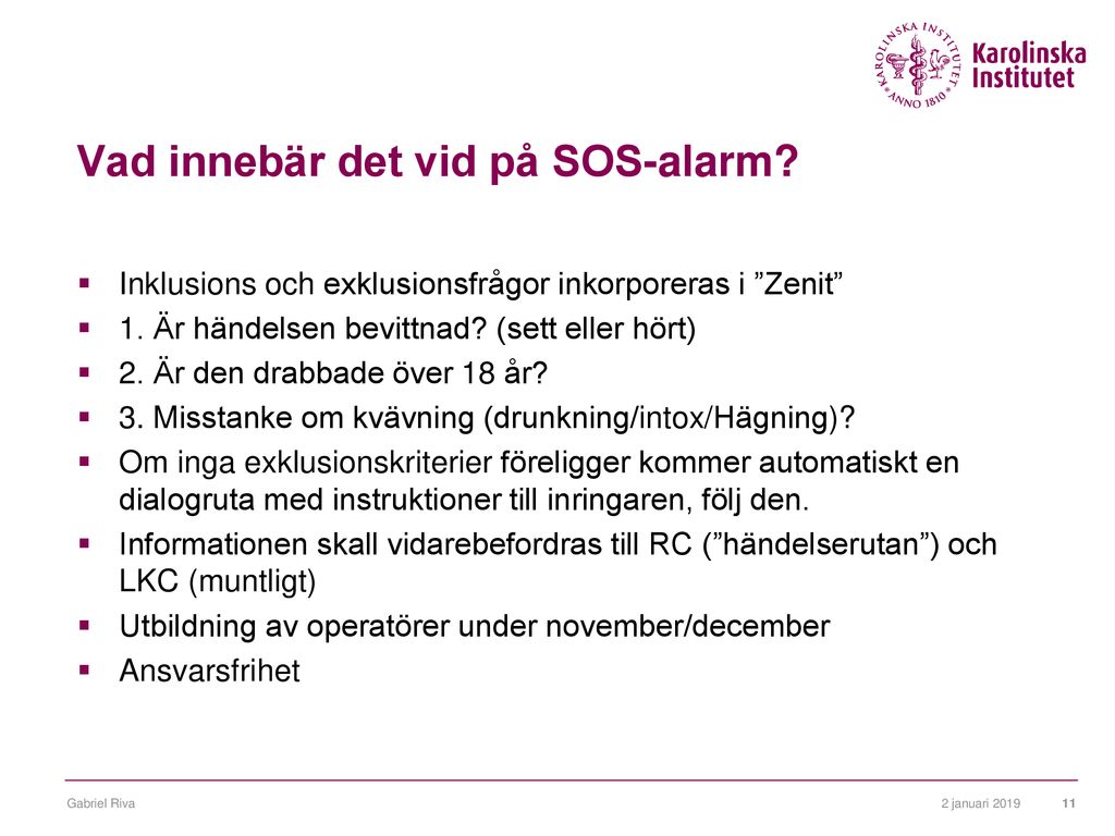 Behövs Inblåsningar Vid B-HLR? - Ppt Ladda Ner