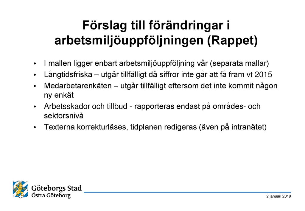 Arbetsmiljö FSG Januari Ppt Ladda Ner