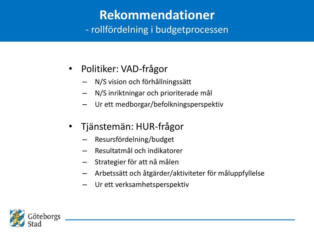 Fördjupning I Ledning Och Styrning - Ppt Ladda Ner