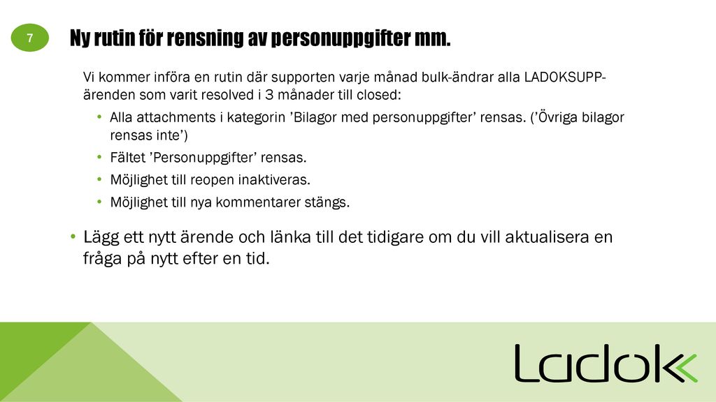 PERSONUPPGIFTER I JIRA - Ppt Ladda Ner