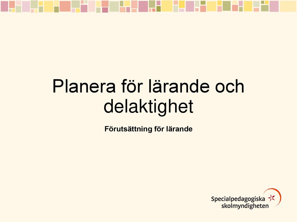 Tillgängliga Lärmiljöer - Ppt Ladda Ner