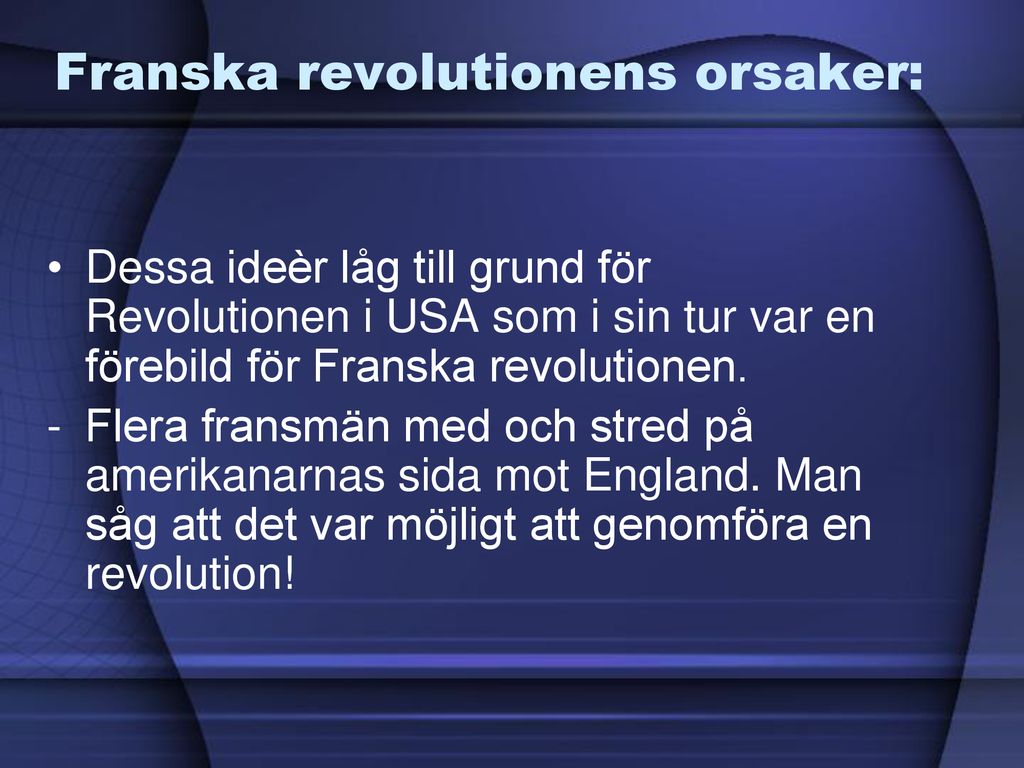 Franska Revolutionen: - Ppt Ladda Ner