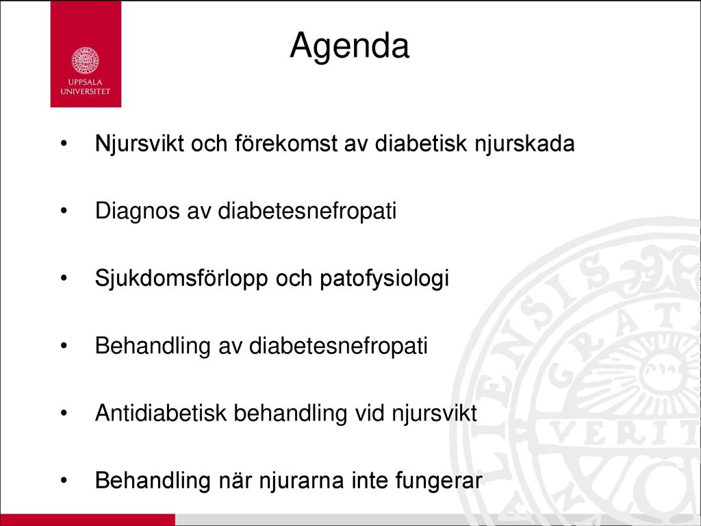 Diabetesnefropati Hans Furuland Överläkare, Njurmedicin - Ppt Ladda Ner