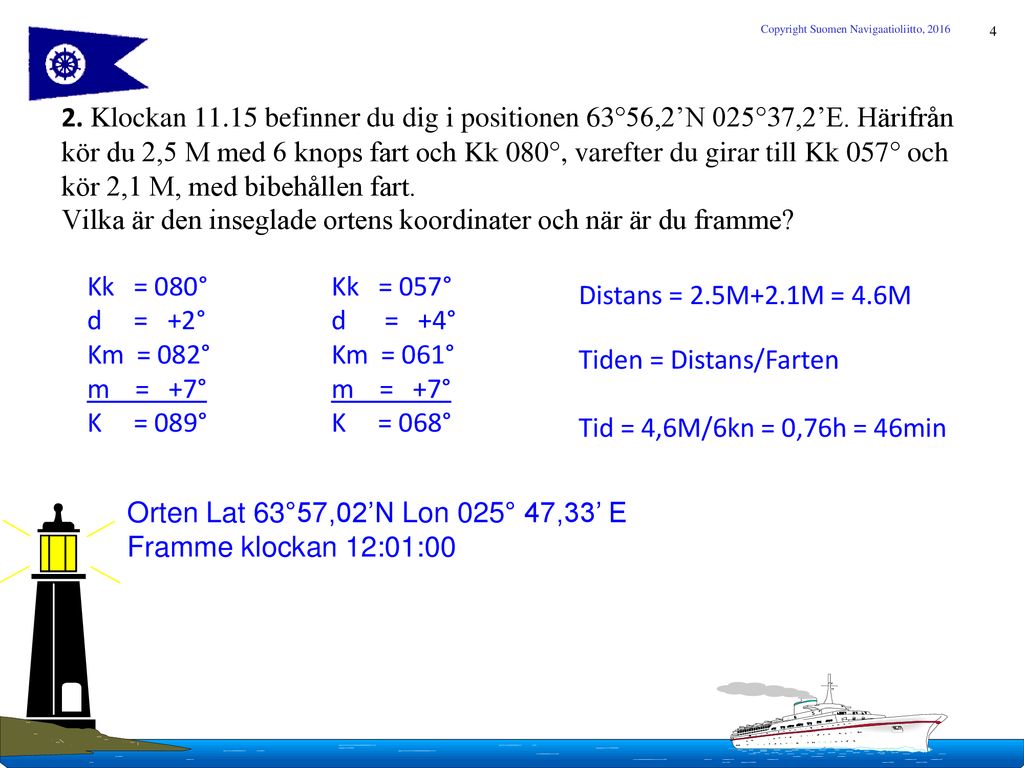 Suomen Navigaatioliitto Finlands Navigationsförbund rf - ppt ladda ner