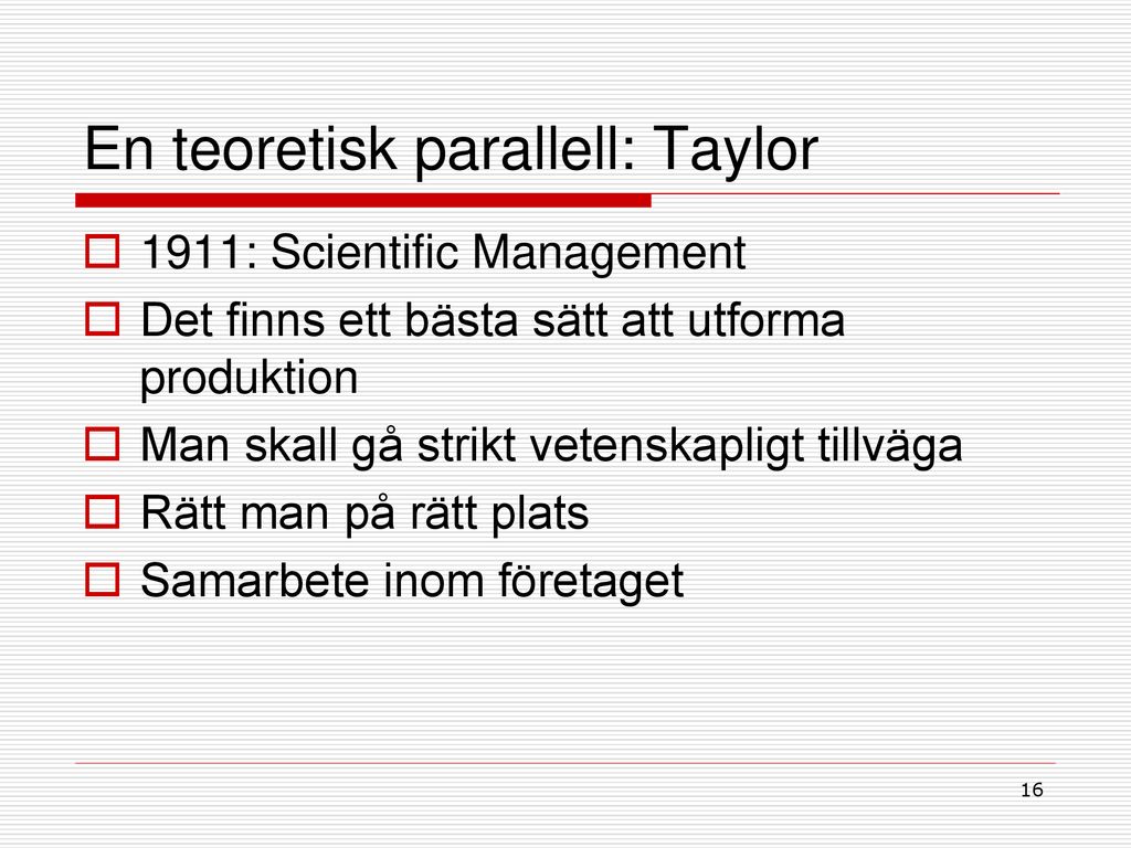 Massproduktion. - Ppt Ladda Ner