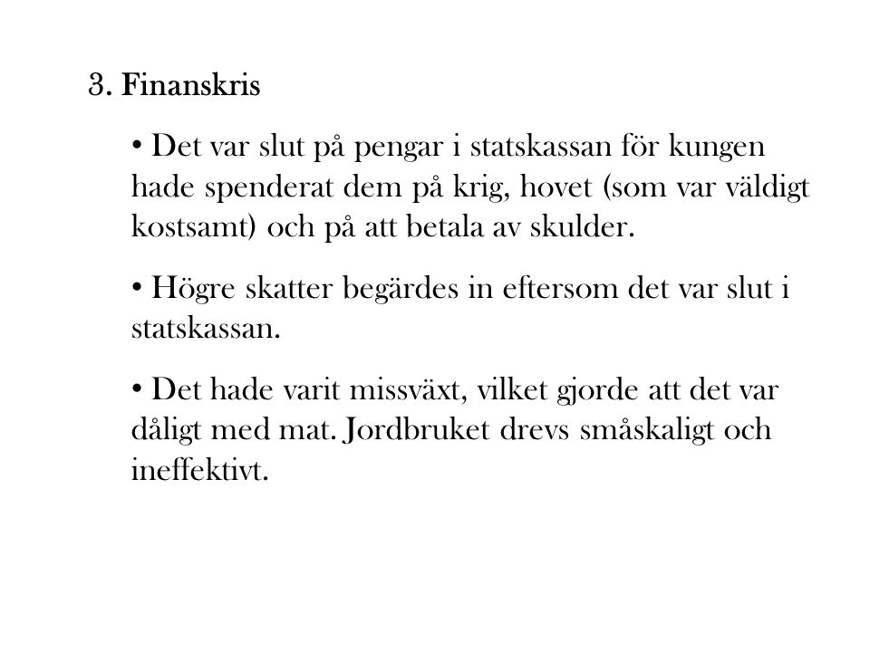3. Finanskris
