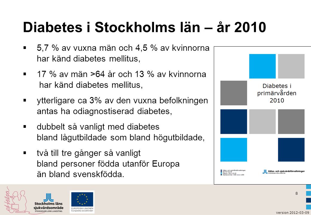 Diabetes i Stockholms län – år 2010