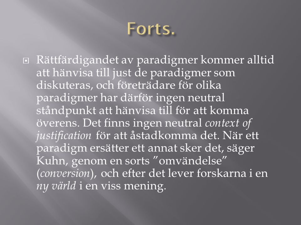 Forts.