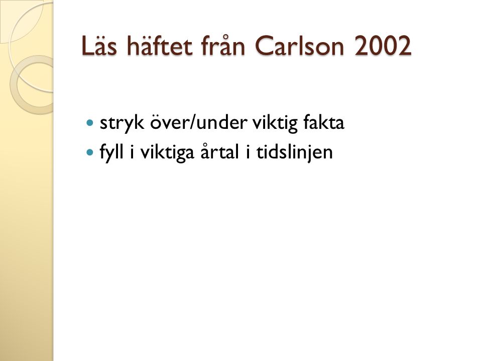 Läs häftet från Carlson 2002