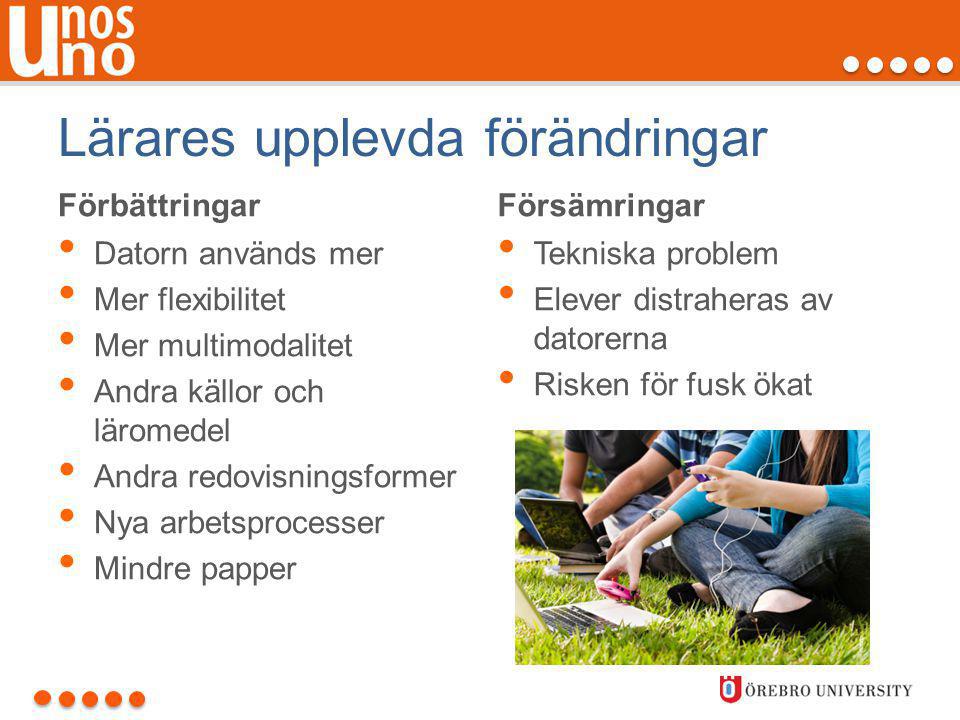 UnosUno Forskningsprojekt En-dator-per-elev-satsningar - Ppt Ladda Ner