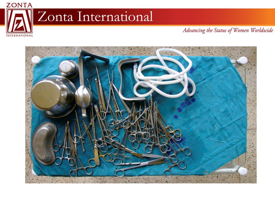 With Zonta‘s money, six doctors and more than 70 nurses, midwives and physician assistants were trained who in turn treated 875 fistula patients.