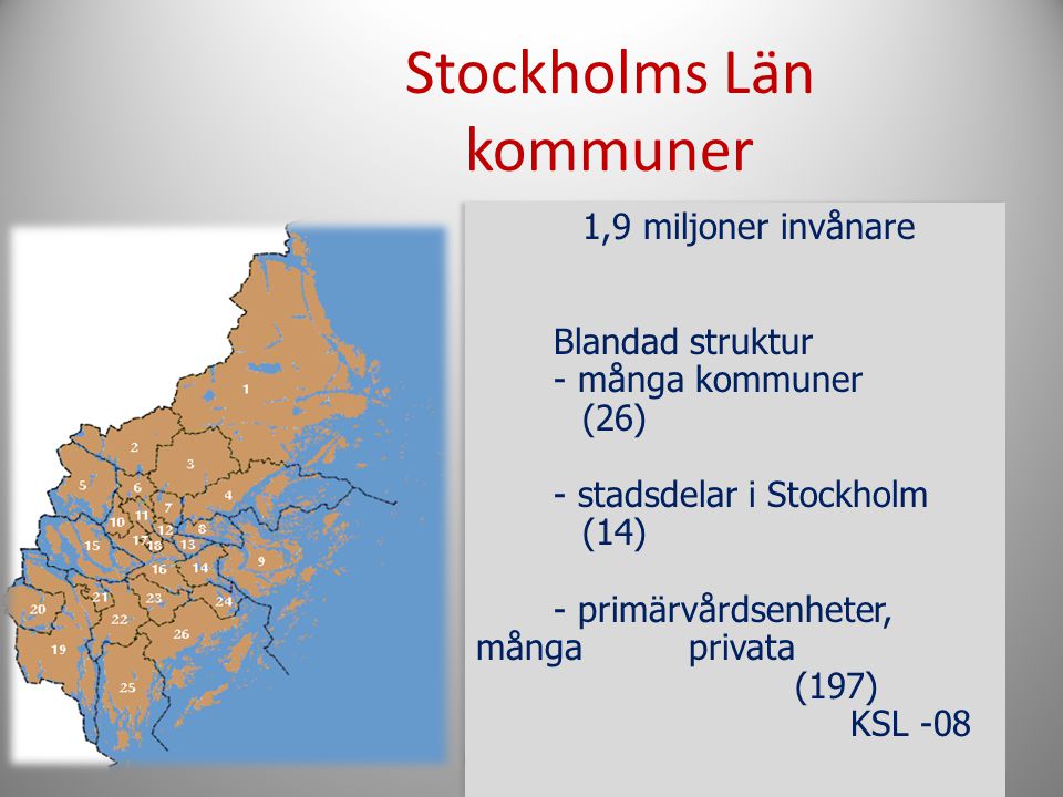 Stockholms Län kommuner