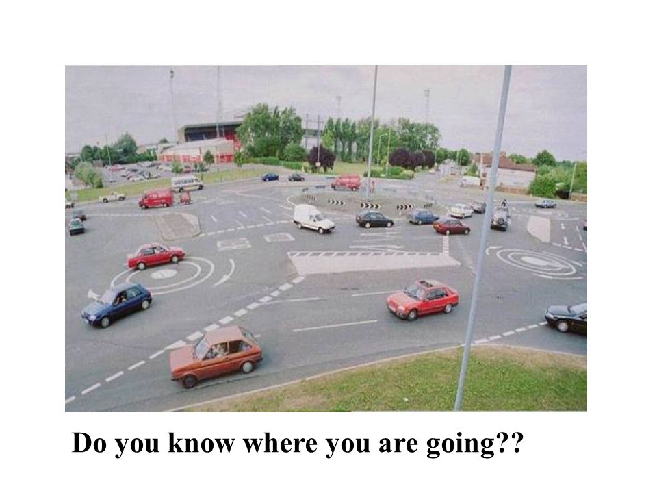 Do you know where you are going