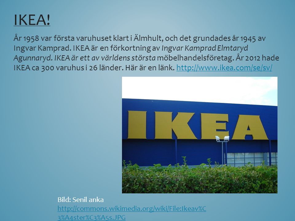 IKEA!