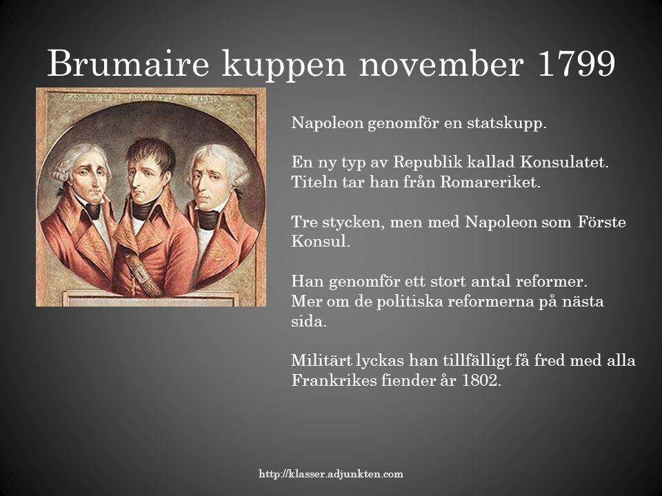 Brumaire kuppen november 1799